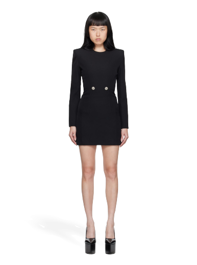 Haljina Versace Hourglass Minidress Crna | 1012434_1A06750