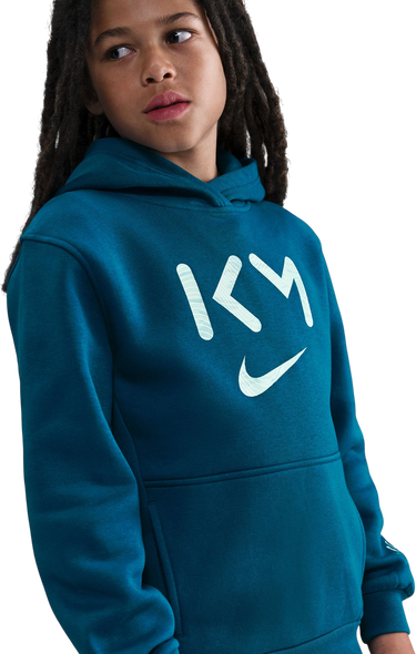 Dukserice Nike Kylian Mbappe Club Hoody Kids Tirkiz | ii1502-301, 1
