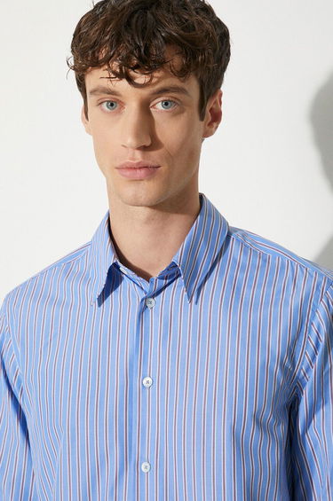 Košulja Paul Smith Paul Smith Regular Fit Striped Cotton Shirt Plava | M1R.700Y.N02387, 4