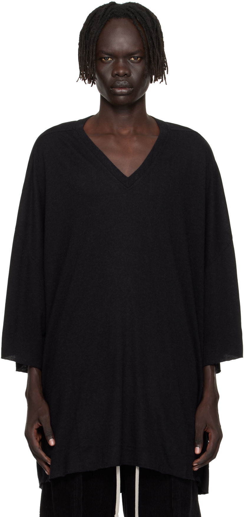 Majica kratkih rukava Rick Owens Rick Owens Concordians V Tommy T-Shirt Crna | RU02E1279 JR