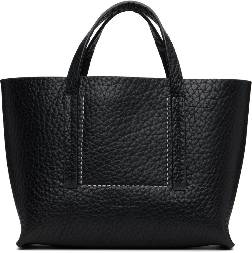 Tote bag Rick Owens Rick Owens Concordians Mini Shopper Tote Crna | RA02E0764 LBT