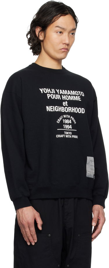 Džemper Yohji Yamamoto Yohji Yamamoto x Neighborhood Edition Long Sleeve Sweatshirt Siva | HP-T88-995, 4
