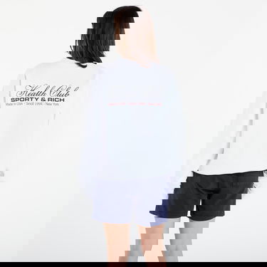 Dukserice Sporty & Rich Sporty & Rich Health Club Crewneck Sweatshirt Bijela | ST071602015WH01, 2