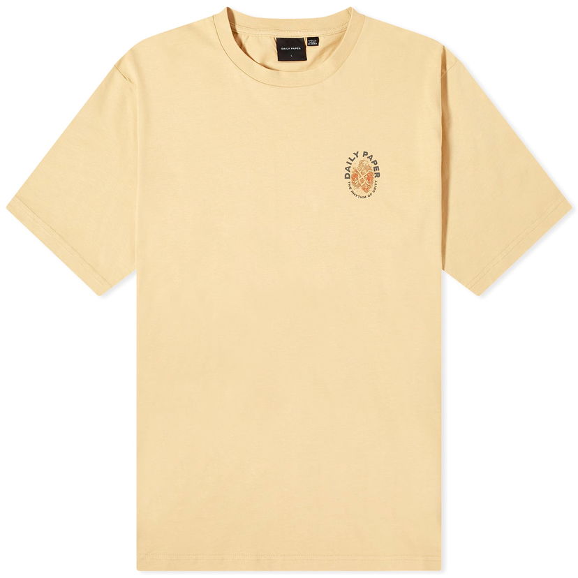 Majica kratkih rukava DAILY PAPER Identity T-Shirt Bež | 2411064