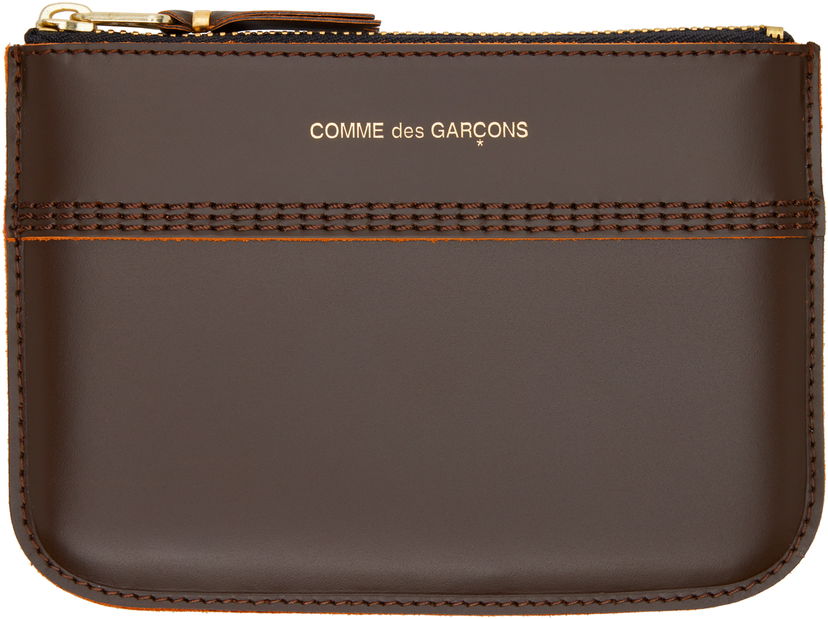 Novčanik Comme des Garçons COMME des GARCONS Triple Stitch Pouch Smeđa | SA8100TS