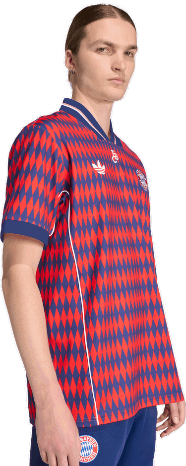 Dres adidas Performance FC Bayern Munich LFSTLR Patterned Polo Jersey Višebojno | JM9421, 3
