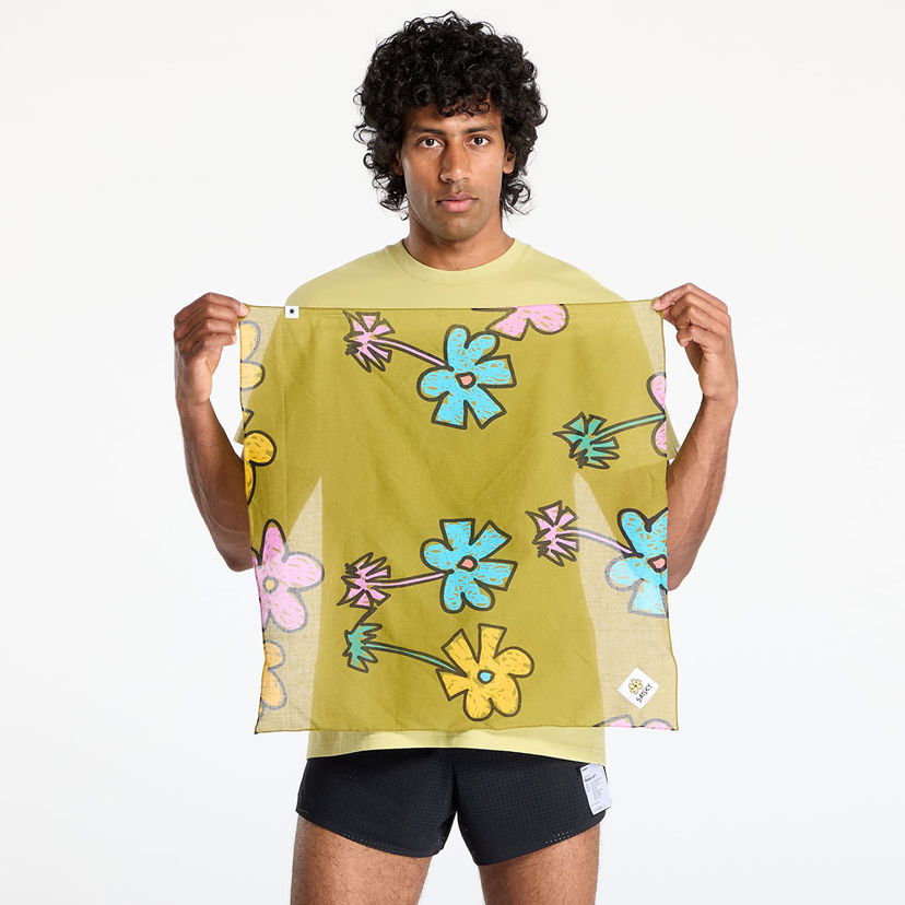 Šal Saysky SAYSKY Floral Print Bandana Zelena | LUASC03C1017