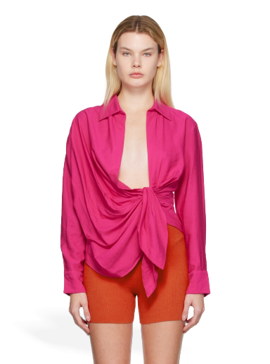 Košulja Jacquemus Le Papier 'La Chemise Bahia' Ružičasta | 21H213SH002-1020
