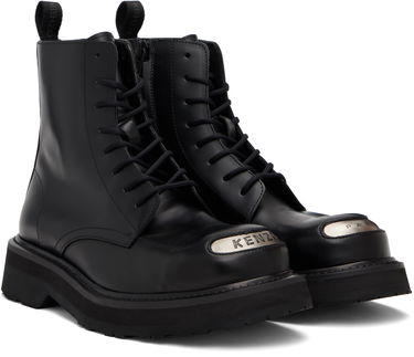 Tenisice i cipele KENZO Kenzo Paris KENZOSMILE Lace-Up Boots Crna | FF65BT111L52, 3