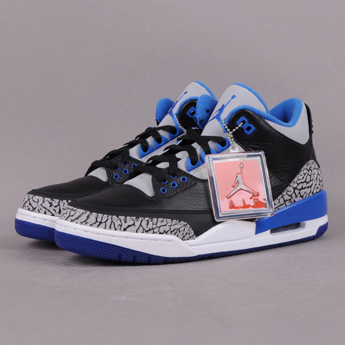 Tenisice i cipele Jordan Air Jordan 3 Retro ''Sport Blue'' Crna | 136064-007, 1