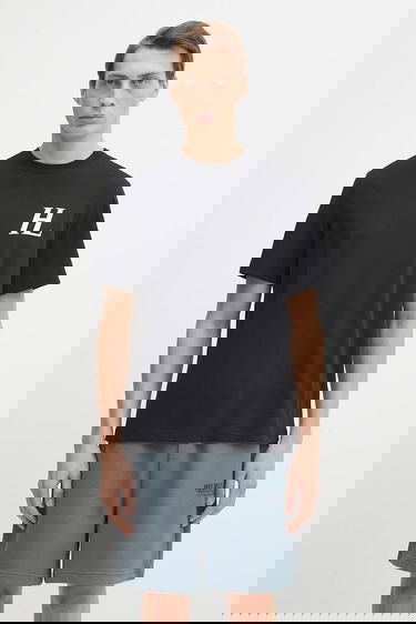 Majica kratkih rukava Helmut Lang Helmut Lang Logo Print T-Shirt Crna | P04HM507, 0