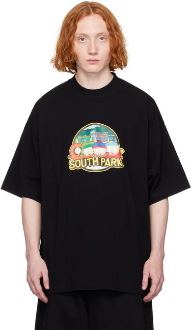 Majica kratkih rukava VETEMENTS Vetements 'South Park' Oversized T-Shirt Crna | UA66TR610B, 0