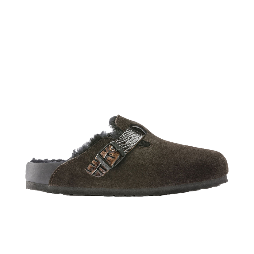 Tenisice i cipele Birkenstock Boston Shearling Suede Smeđa | 1021094/1021100