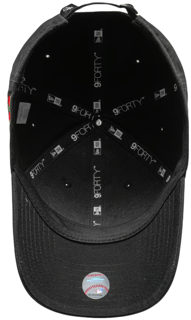 Kapa New Era Chicago White Sox New Era 9FORTY Flower Embroidered Adjustable Cap Crna | 60579746, 4