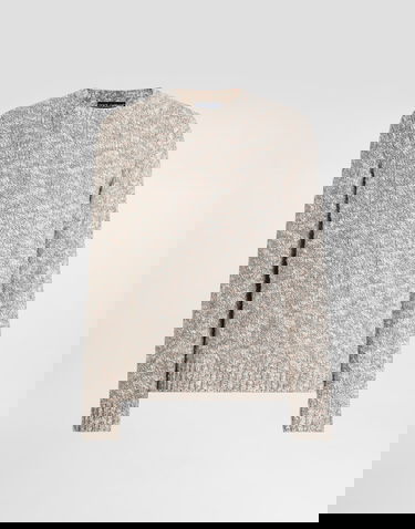 Džemper Dolce & Gabbana Dolce & Gabbana Fine-Gauge Wool Crew Neck Pullover Bež | GXXA9TJAM8GS8232, 0