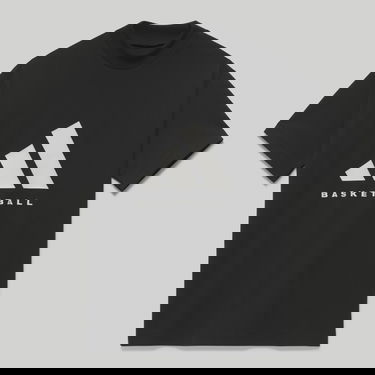 Majica kratkih rukava adidas Originals adidas Basketball 001_Tee Crna | IR8492, 2