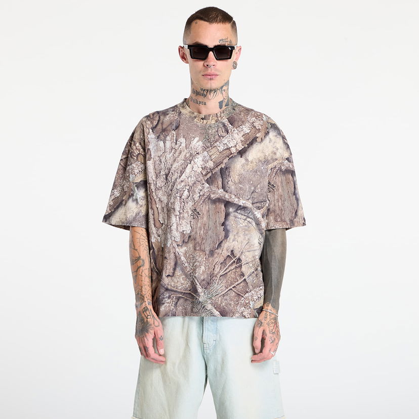 Majica kratkih rukava Represent Clo REPRESENT Real Tree Camo T-Shirt Smeđa | MLM100309-55