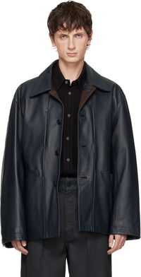 Workwear Leather Jacket