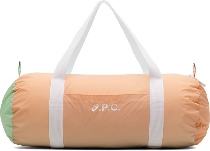 Putna torba A.P.C. A.P.C. ASICS Edition Gym Duffle Bag Narančasta | PSAKO-M61978