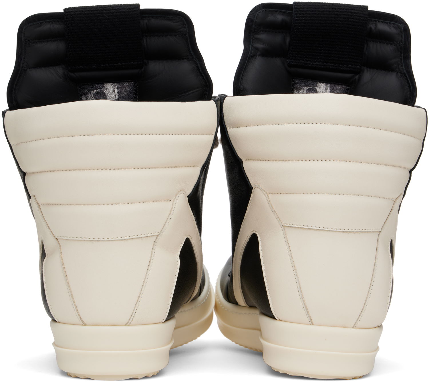 Tenisice i cipele Rick Owens Rick Owens Hollywood Jumbolace Geobasket Crna | RU01E5898 LLPPW2, 1