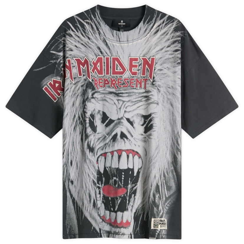 Majica kratkih rukava Represent Clo Iron Maiden Metal T-Shirt Crna | MLM100588-17