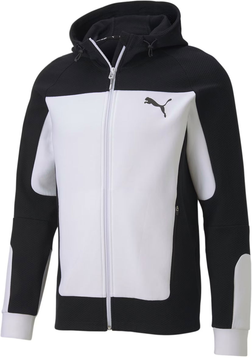 Jakna Puma EVOSTRIPE Hooded Jacket Bijela | 581486-002