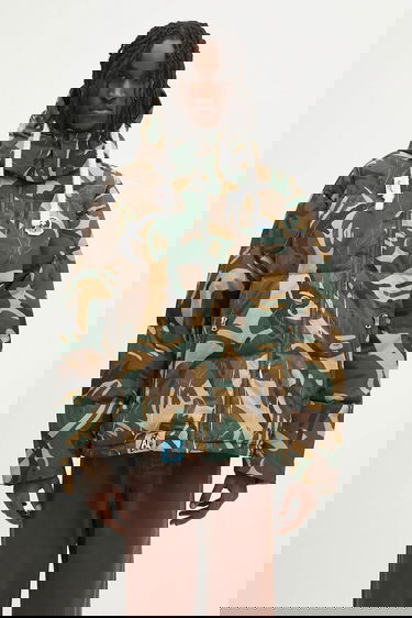 Pernata jakna AAPE by A Bathing Ape AAPE Main Down Jacket Zelena | AAPDNM7665XAN, 0