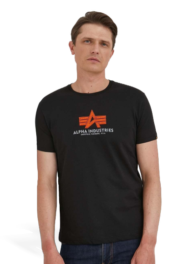 Majica kratkih rukava Alpha Industries Basic T Crna | 100501RB.03