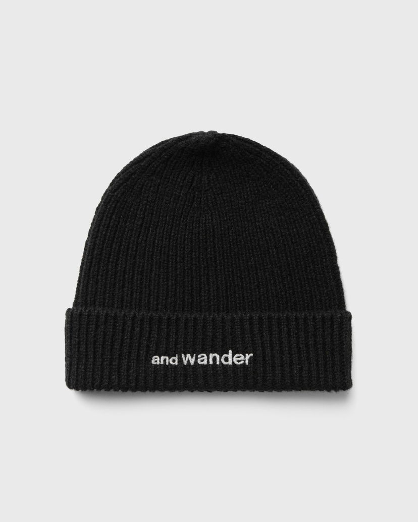 Kapica and wander Shetland Wool Knit Crna | 5744286196-010