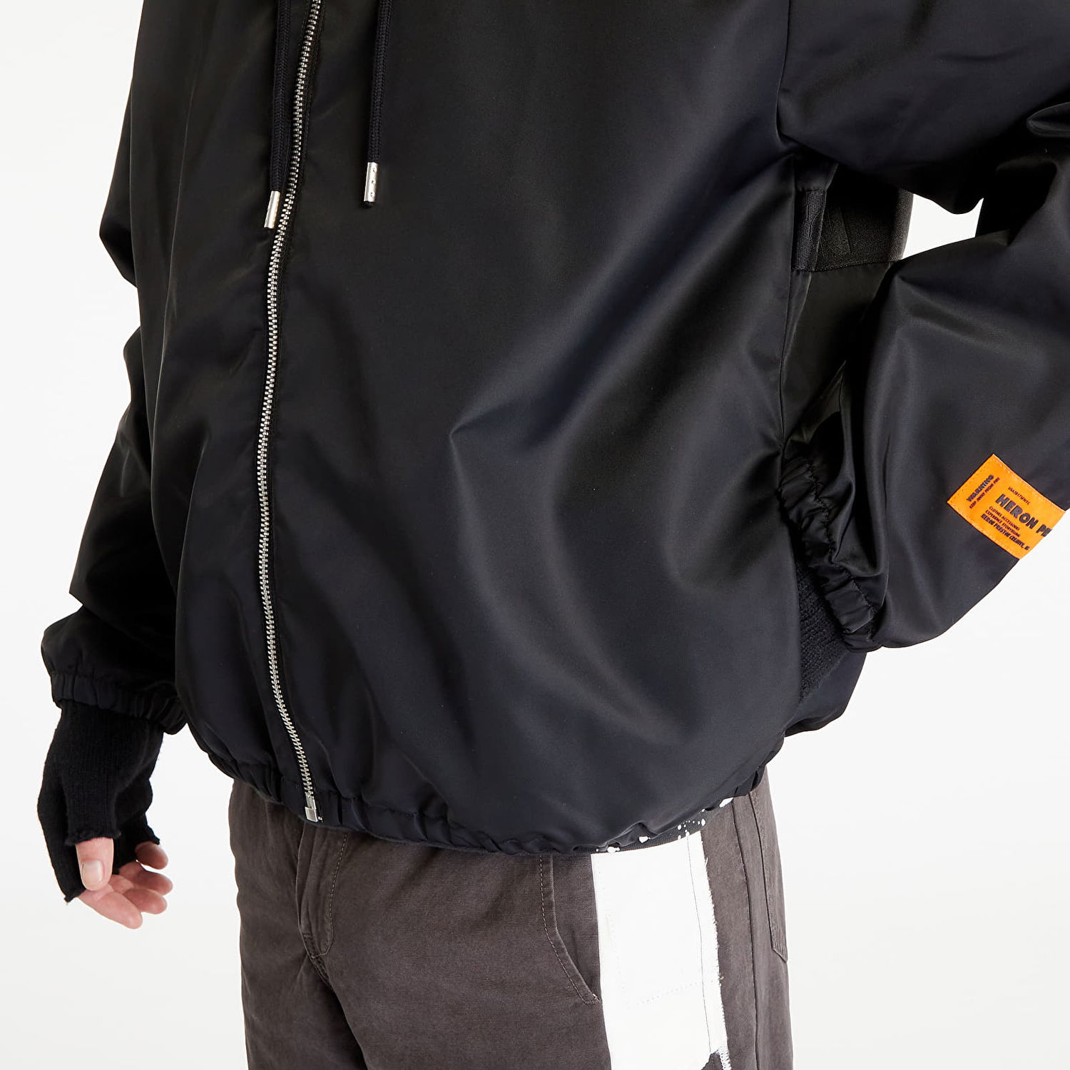 Vjetrovka HERON PRESTON Ex-Ray HP Nylon Windbreaker Crna | HMEB014F23FAB0011001, 1