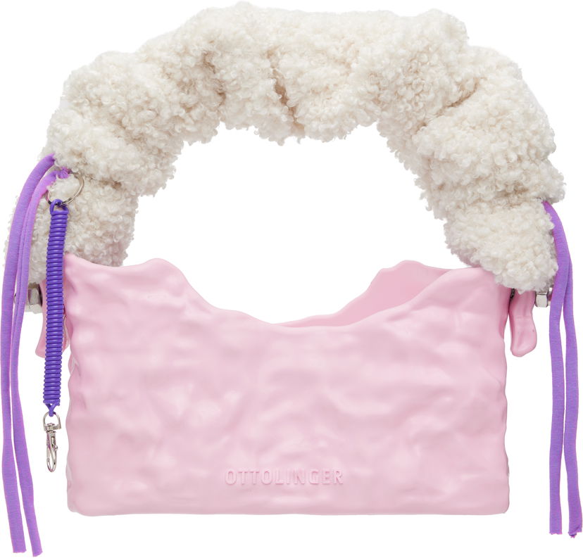 Ručna torbica Ottolinger Ottolinger Signature Baguette Bag Ružičasta | 1272003121