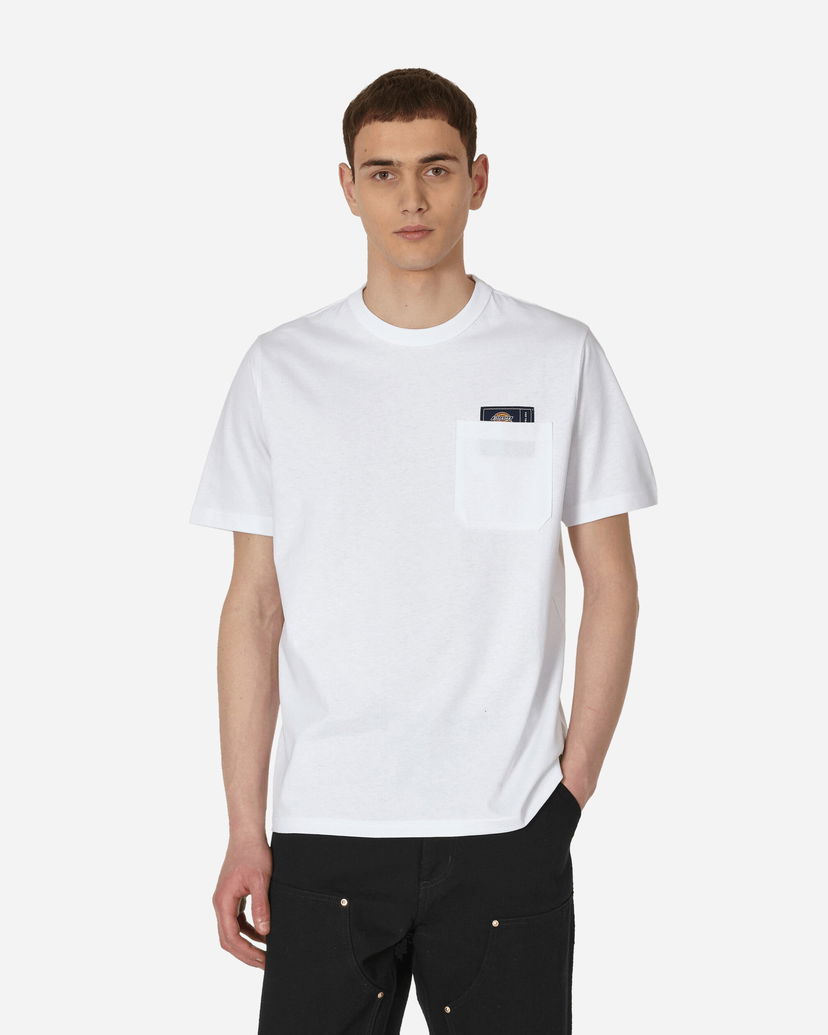 Majica kratkih rukava Dickies Pop Trading Company T-Shirt Bijela | DK0A4YKLWHX1 WHX1