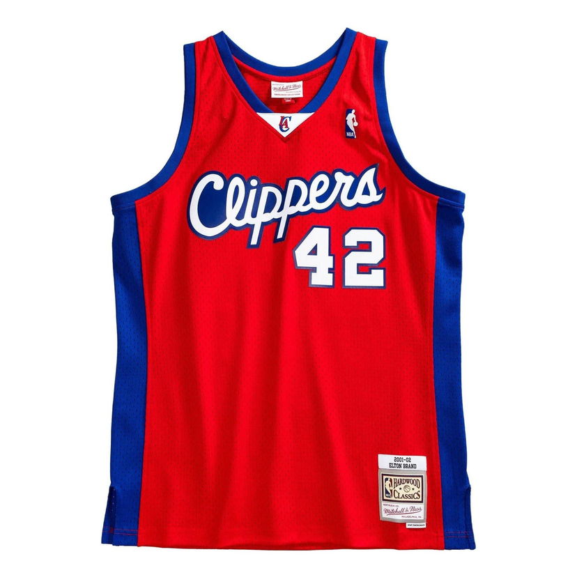 Dres Mitchell & Ness NBA Swingman Jersey Los Angeles Clippers Elton Brand Crvena | SMJYSB19037-LACSCAR01EBR