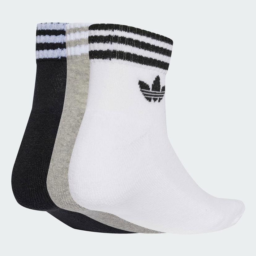 Čarape adidas Performance 3-Stripes Ankle Socks - 3 Pairs Bijela | JV7437