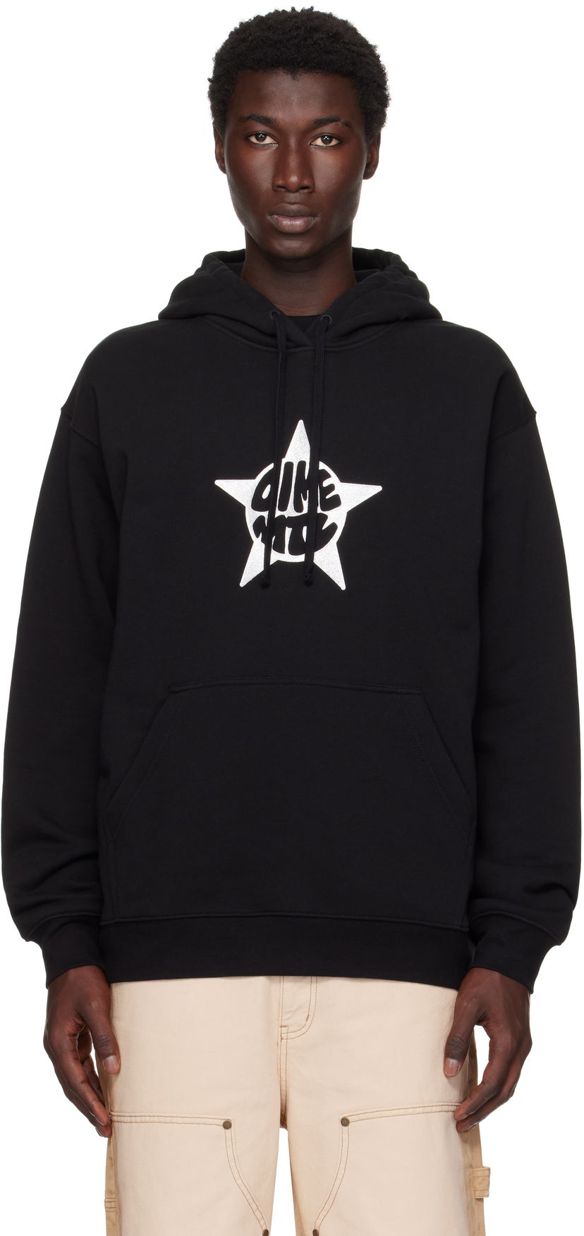 Dukserice Dime Dime Star Hoodie Crna | DIMESU2546BLK