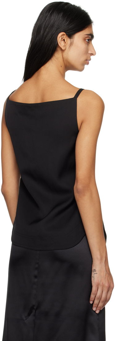 Majica bez rukava Loulou de Saison Loulou de Saison Mihant Square Neck Camisole Crna | MIHANT, 2