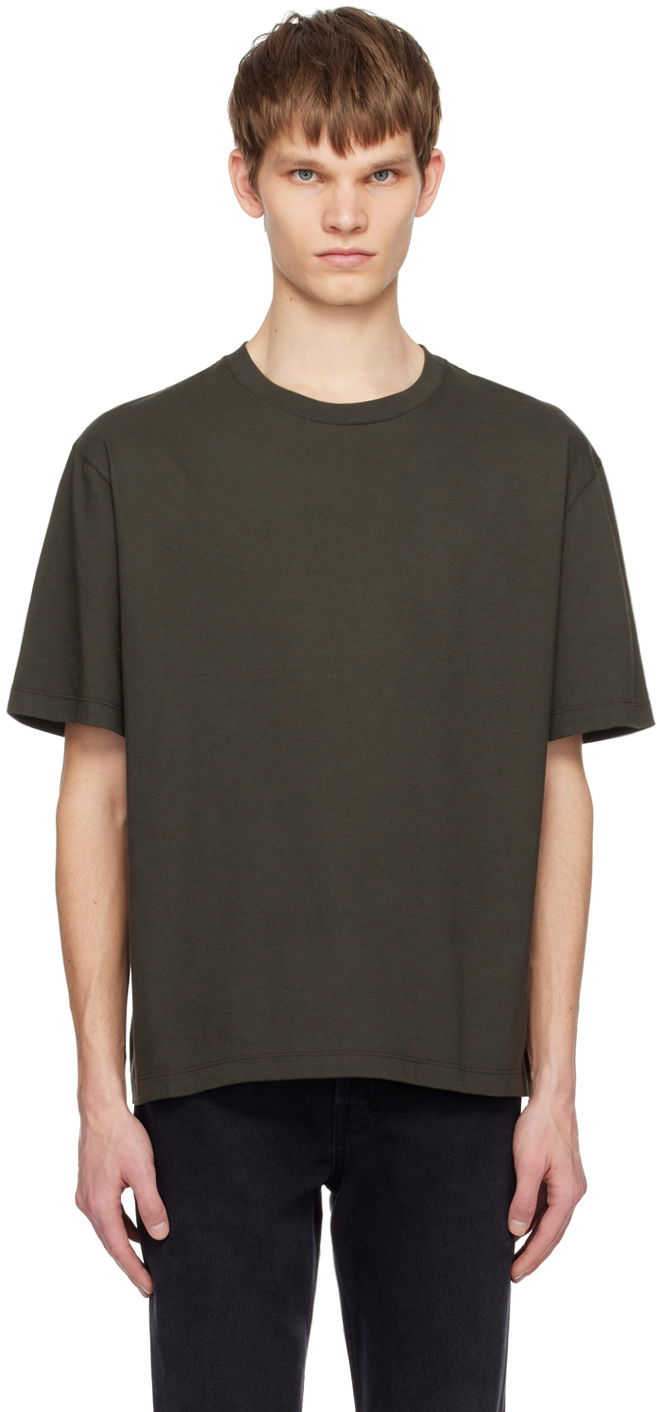 Majica kratkih rukava The Row Errigal Relaxed Fit T-Shirt Zelena | 381-K291