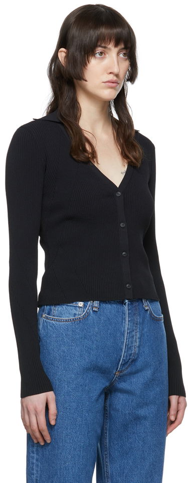 Džemper rag & bone Rag & Bone Knit Cardigan Crna | WAS22P044LD44, 1