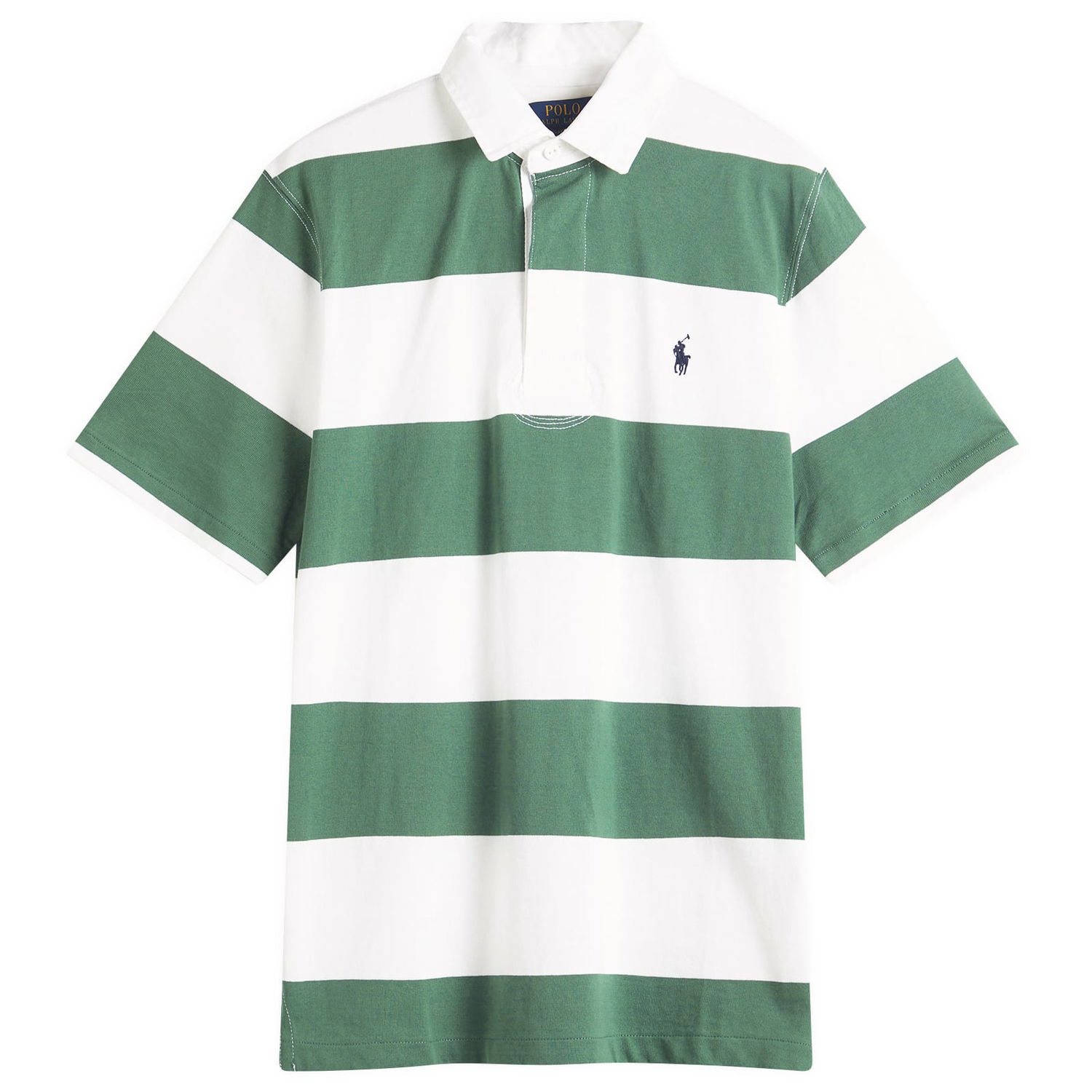 Polo majica Polo by Ralph Lauren Ralph Lauren Short Sleeve Rugby Polo Shirt, Large Zelena | 710964538002, 0