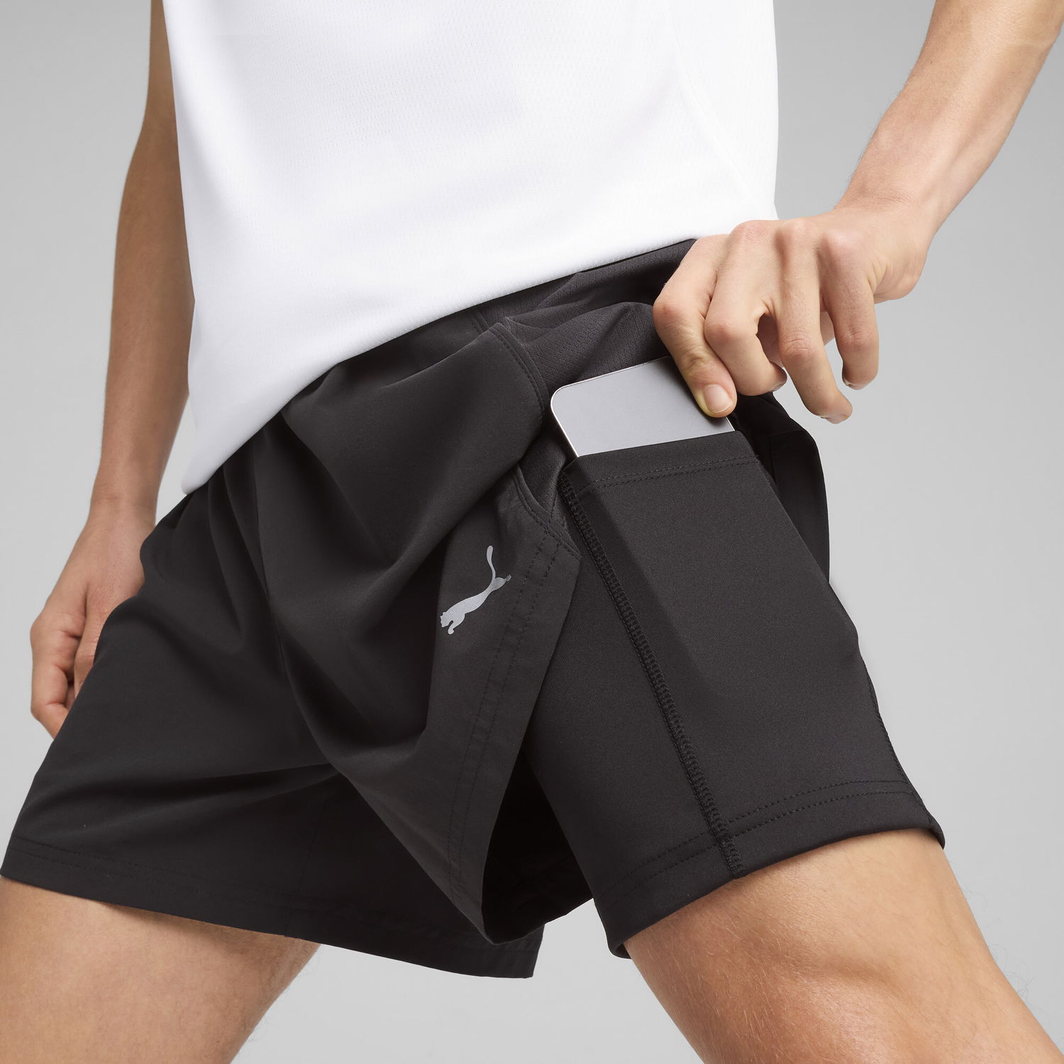 Kratke hlače Puma VELOCITY 2-in-1 Running Shorts Crna | 526611_01, 1