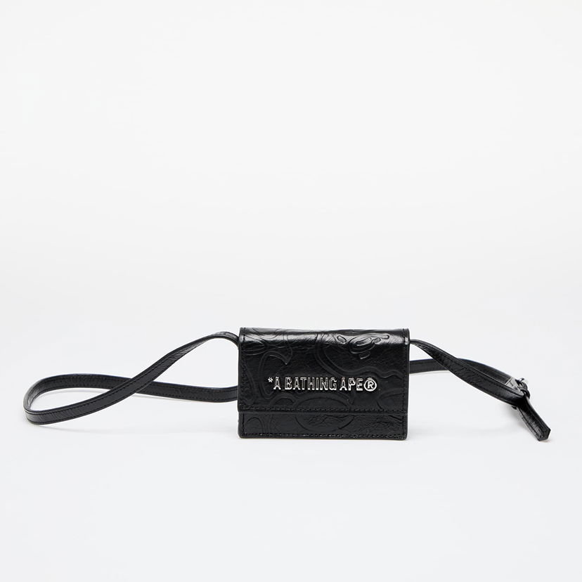 Novčanik BAPE A BATHING APE Mini Wallet Black Universal Crna | 001SGK801306M BLK