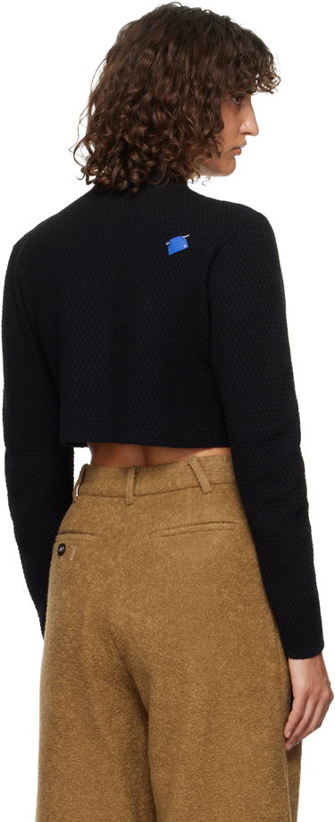 Džemper ADER ERROR Cropped Buttoned Cardigan Crna | BN01FWKT0701BK, 2