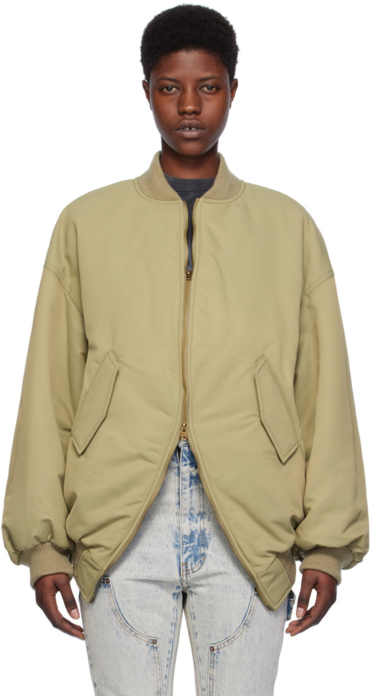 Bomber jakna We11done Padded Bomber Jacket Zelena | WD-JP0-24-117-U-KK