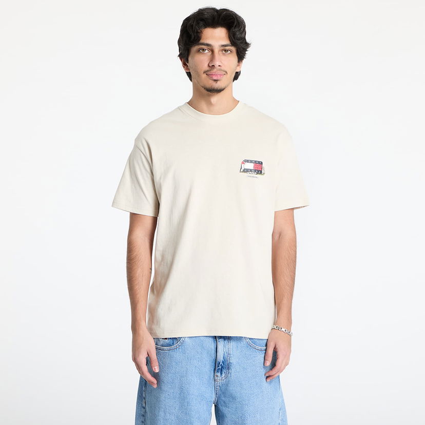 Majica kratkih rukava Tommy Hilfiger Tommy Jeans Relaxed Fit Novelty Graphic T-Shirt Bež | DM0DM20351 ACG