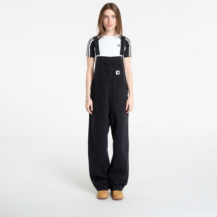 Kombinezon Carhartt WIP Women's Straight Bib Overalls Crna | I031250.8906