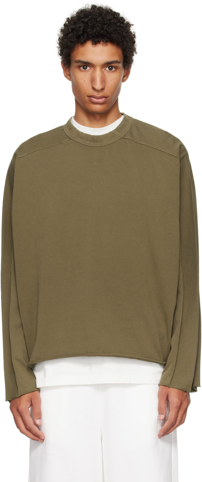 Majica kratkih rukava Entire Studios Entire Studios Heavy Long Sleeve T-Shirt Zelena | ES2486MI