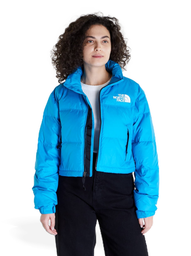 Pernata jakna The North Face Nuptse Short Jacket Plava | NF0A5GGEJA71