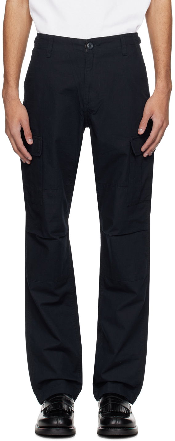 Cargo hlače Carhartt WIP Aviation Cargo Pants Tamnoplava | I032468