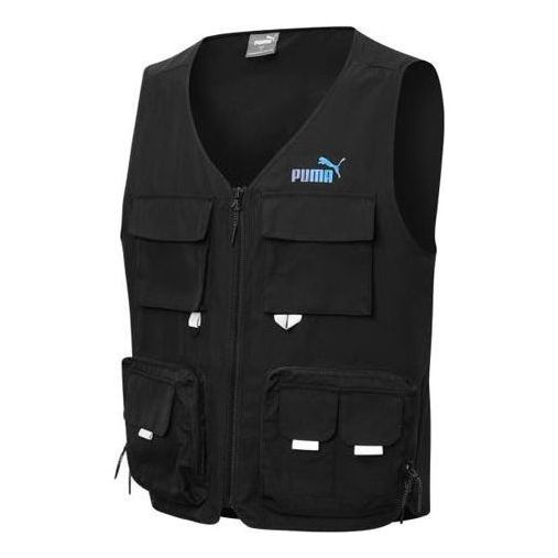 Prsluk Puma Woven Utility Vest Crna | 537224-01