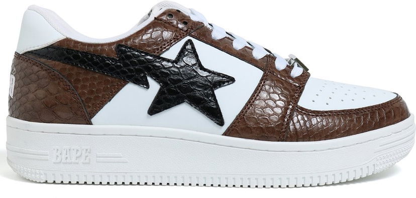 Tenisice i cipele BAPE A Bathing Ape Bape Sta Low Snake Brown Smeđa | 1E80-191-003